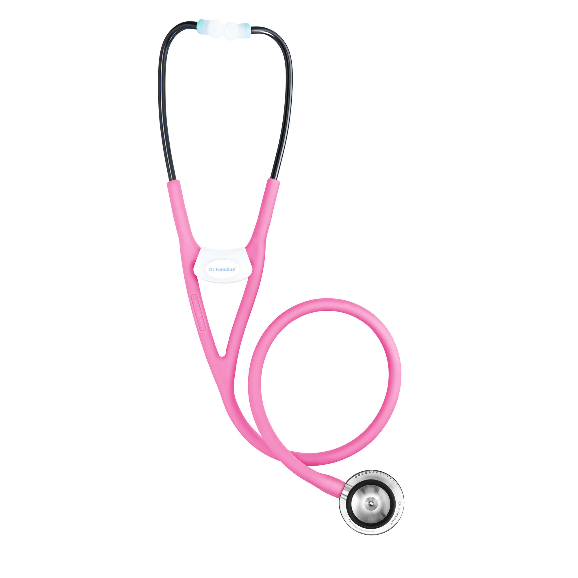 NOVAMA EXPERT DR520D RUŽOVÝ Stetoskop dwutonowy, wysoka czułość, silikonowy