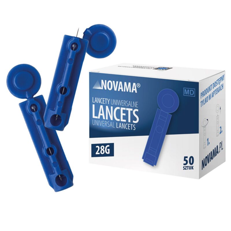 NOVAMA LANCETS Univerzálne jednorazové lancety 50szt