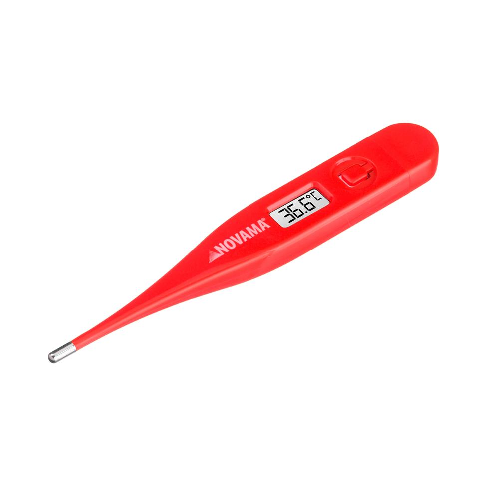 NOVAMA NEO CYTRYNOWY Termometr elektroniczny piórkowy do pomiaru w 3 miejscach - obrazek 5