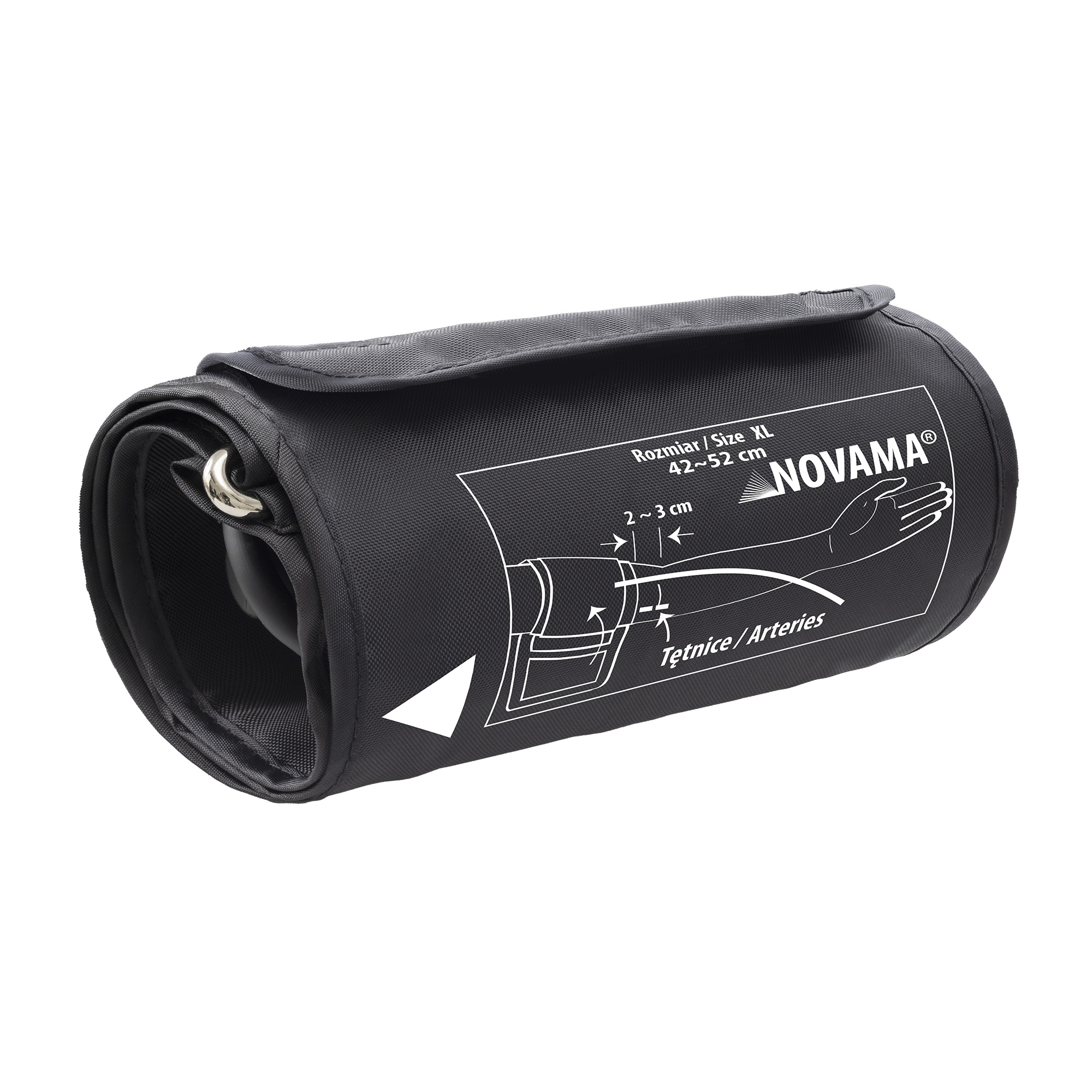 NOVAMA CUFF XL Mankiet do ciśnieniomierzy naramiennych 42-52cm - obrazek 2