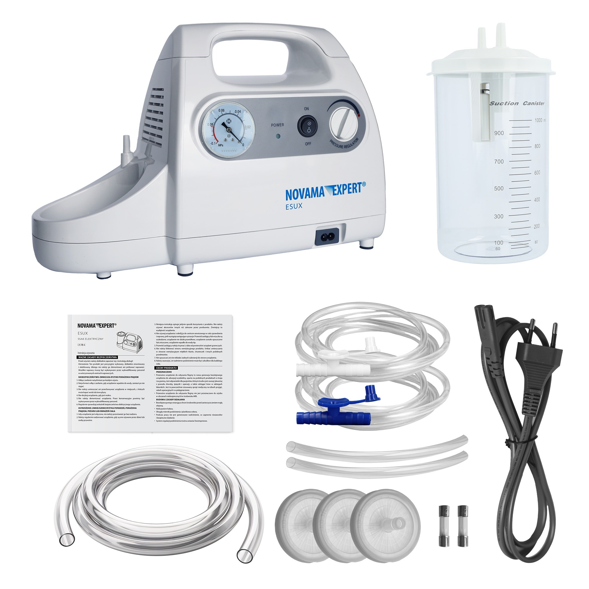 NOVAMA EXPERT ESUX 7E-C Ssak elektryczny, zasilany sieciowo - obrazek 9