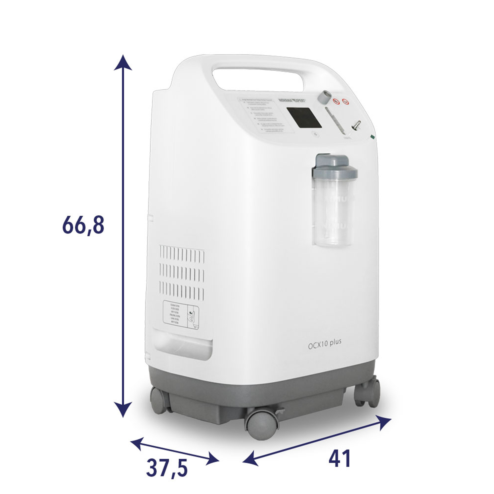 NOVAMA EXPERT OCX10+ Koncentrator tlenu 10l /min - obrazek 4