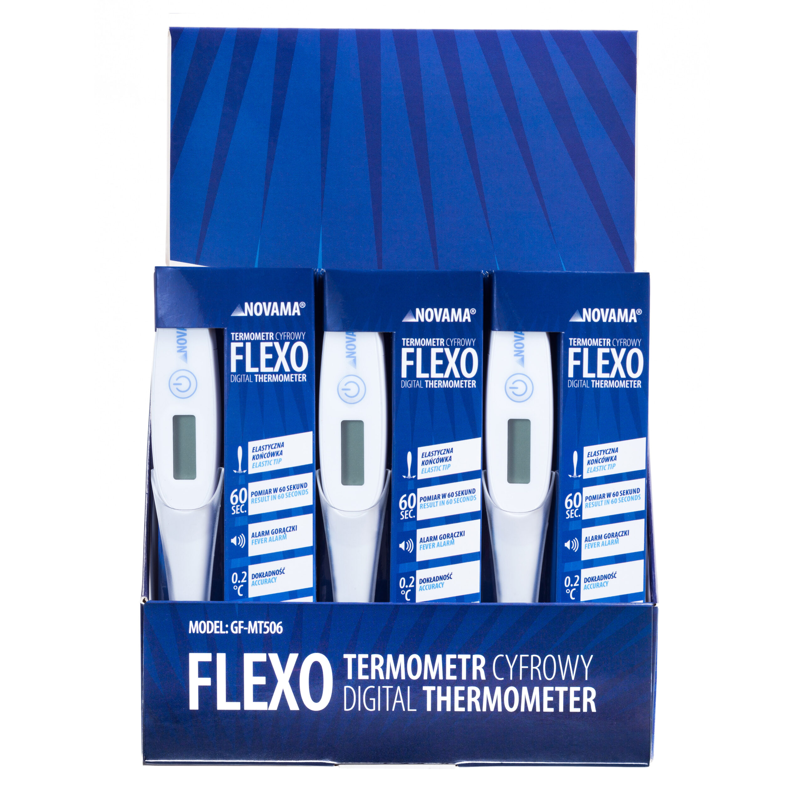 NOVAMA FLEXO Termometr elektroniczny nowej generacji z elastyczną końcówką - obrazek 7