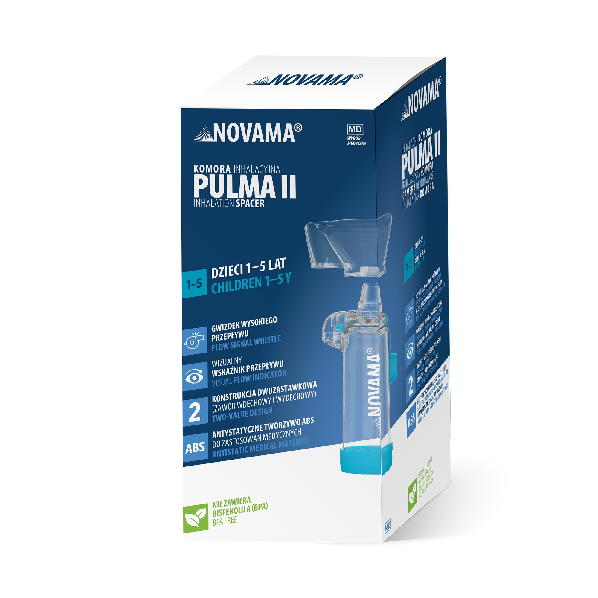 NOVAMA PULMA II Komora inhalacyjna dla dzieci w wieku 1-5 lat - obrazek 5