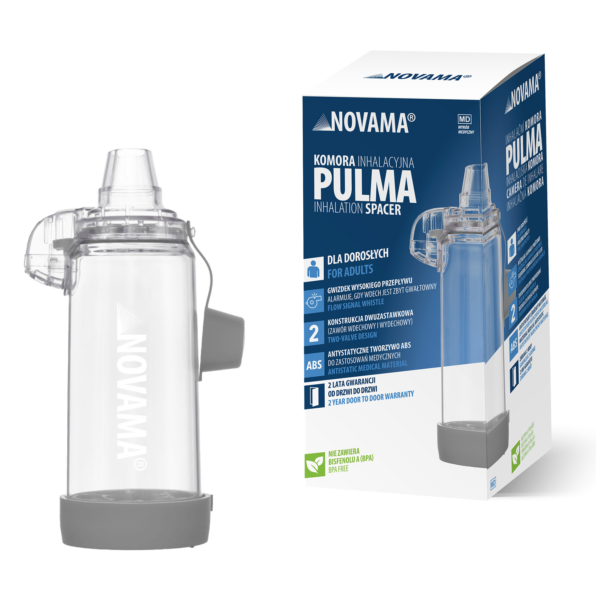 NOVAMA PULMA IV Komora inhalacyjna dla dorosłych