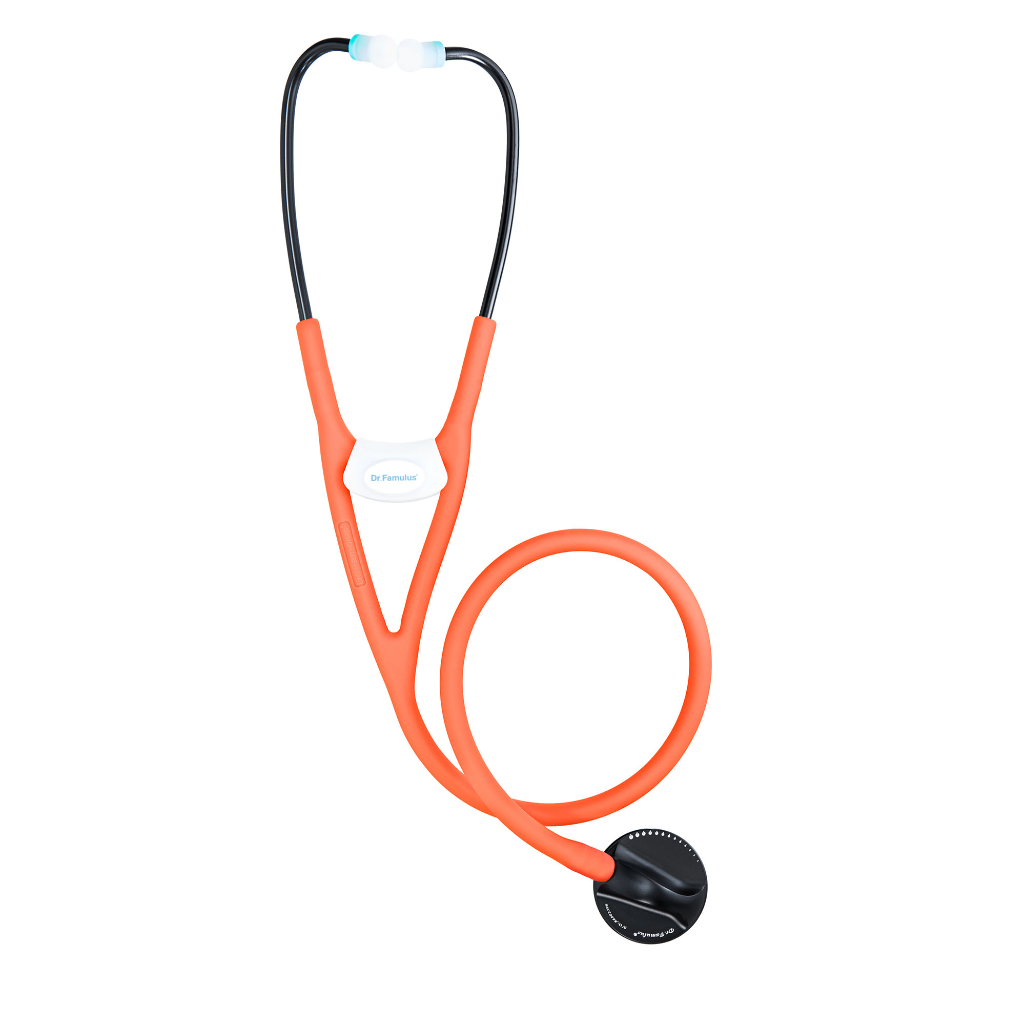 NOVAMA EXPERT DR650D ORANŽOVÝ Stetoskop superior z silikonowym przewodem